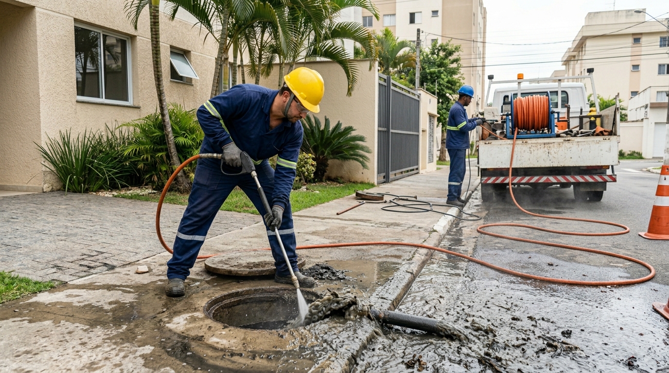 Hidrojateamento Industrial em São Luís‑MA