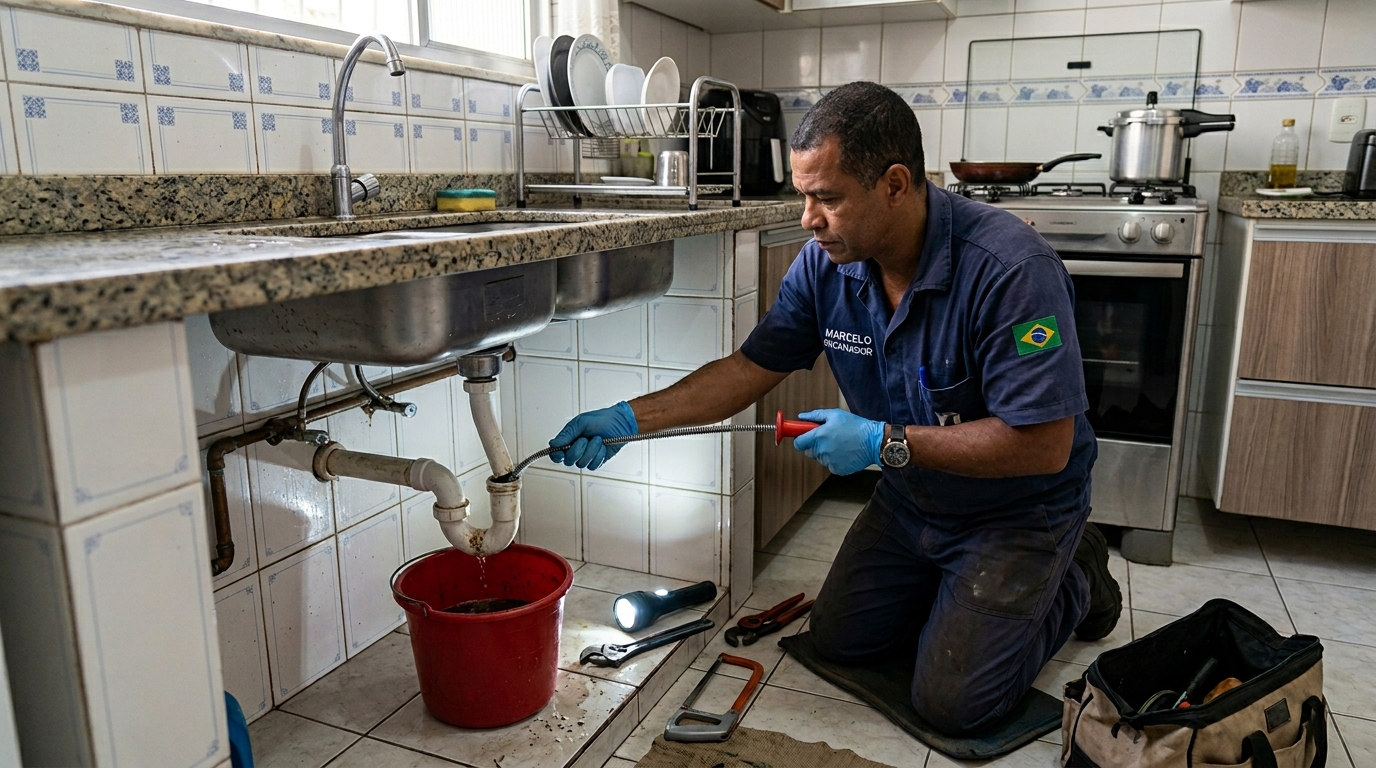 Limpeza de Canos com Equipamento em São Luís‑MA